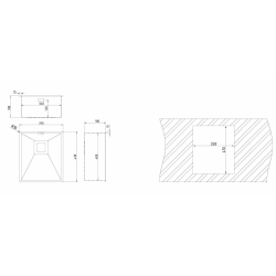 Zlewozmywak Teka Square 340/400 stal satynowana 40170110